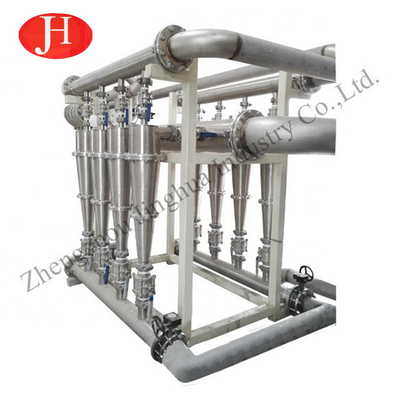 Cassava Starch Milk Desand Equipment 5t / h Automatisch bedienen Nylon
