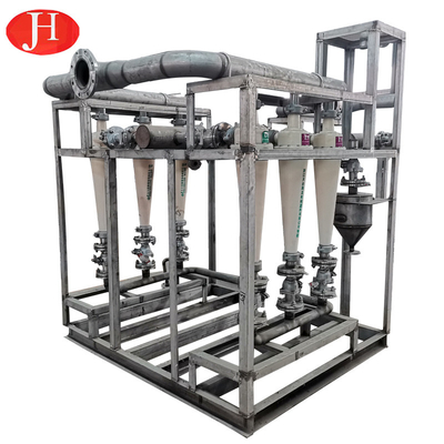 Cassava Starch Milk Desand Equipment 5t / h Automatisch bedienen Nylon