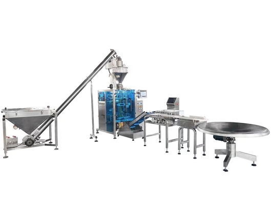 Het automatische Kwantitatieve Pakket die van de Maïszetmeelbloem Machineproductielijn 4Kw maken