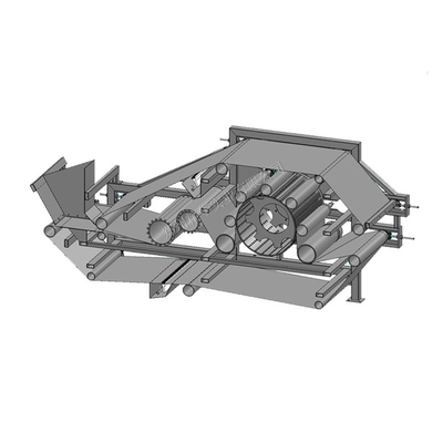 Het elektrische Aardappelzetmeel die van 5.5kw het Dehydratatietoestelmateriaal maken van de Machinevezel