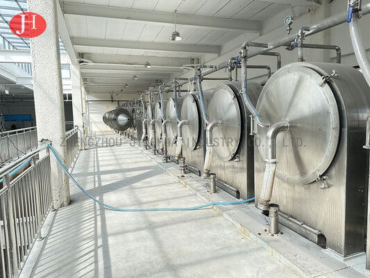 De dehydratie centrifugeert ZeefAardappelzetmeel Makend Machine