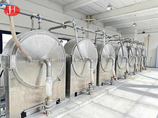 Grote Capaciteits Centrifugaalzeef voor de Was en de Dehydratie van de Zetmeeldunne modder