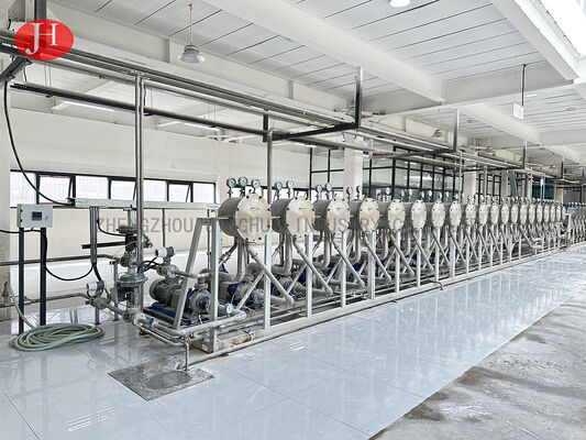Roestvrijstalen hydrocycloonapparatuur voor de verwerking van cassavezetmeel
