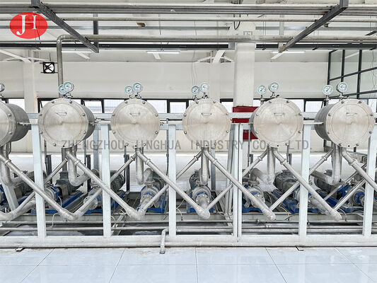 Hydrocyclone-separatorapparatuur voor de verwerking van cassavezetmeel