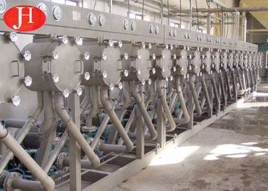 12 T/H van de het Zetmeelverwerking van de Capaciteitsmaniok van de Lijnhycrocyclone van de het Zetmeeldunne modder het Dehydratatietoestelmachine