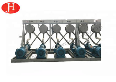 12 T/H van de het Zetmeelverwerking van de Capaciteitsmaniok van de Lijnhycrocyclone van de het Zetmeeldunne modder het Dehydratatietoestelmachine