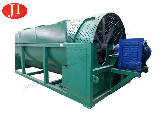 PLC Control Sweet Potato Starch Machine Stainless Steel Rotary Washer Machine