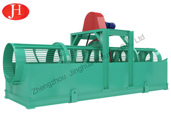 De droge van de het Aardappelzetmeelkooi van Zeefdesand Schoonmakende Machine