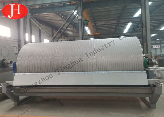 3000Kg van het de Melkdehydratatietoestel van het maniokzetmeel van het de Vacuümfilterzetmeel de Verwerkingslijn