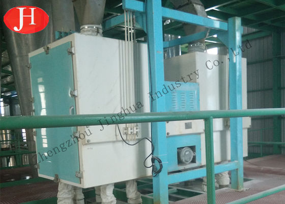 Efficiënte cassava-meelmachine droogproces