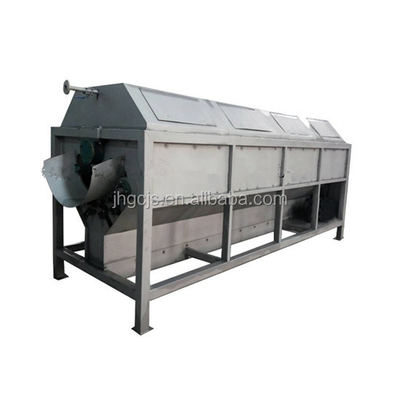 5t/H de verse Machine die van de Aardappelschil Compacte Structuur zuiveren
