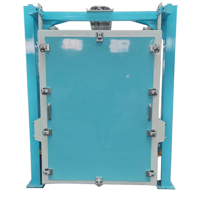 Houten behuizing Cassava-meelverwerkingsapparatuur op maat 8 t/h 55 mm