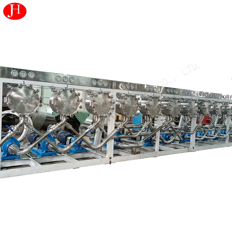 Op maat gemaakte machine voor het verwerken van maniokmeel met instelbare spanning en capaciteit