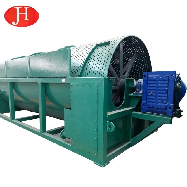 Stainless Steel Screen Sweet Potato Starch Machine Continuous Processing Type Voor het reinigen Fressen En Verpakken
