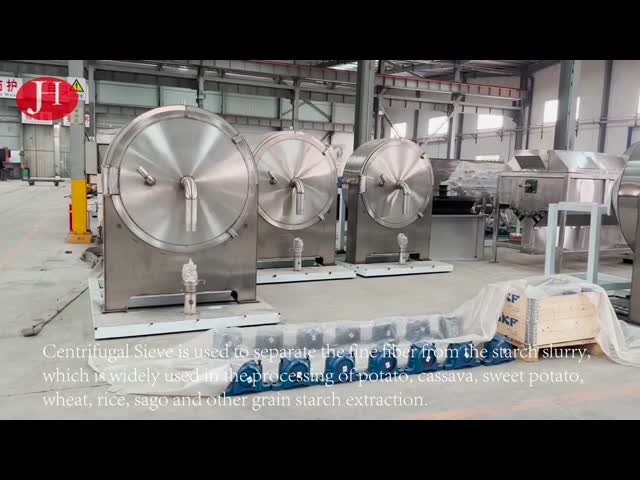 CHINA Van het de Maniokzetmeel van het poedermalen van de de Zeefverwerking Centrifugaal het Materiaal Hoge Capaciteit te koop