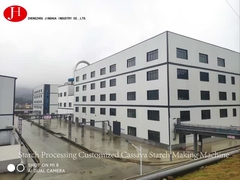 Productie van cassava-meel van roestvrij staal / Capaciteit op maat van de cassava-meelapparatuur