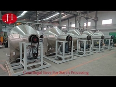 Centrifugal zeef voor de verwerking van zetmeel