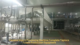 Cassaveverwerkingsmachine Speciaal voor zetmeelproductiefabriek
