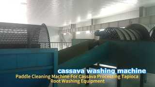 Cassave-peddelreinigingsmachine met hoge capaciteit