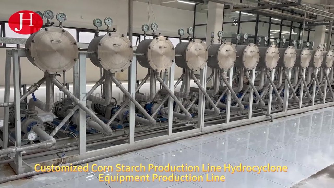 CHINA Hydrocyclone-separatorapparatuur voor de verwerking van cassavezetmeel te koop