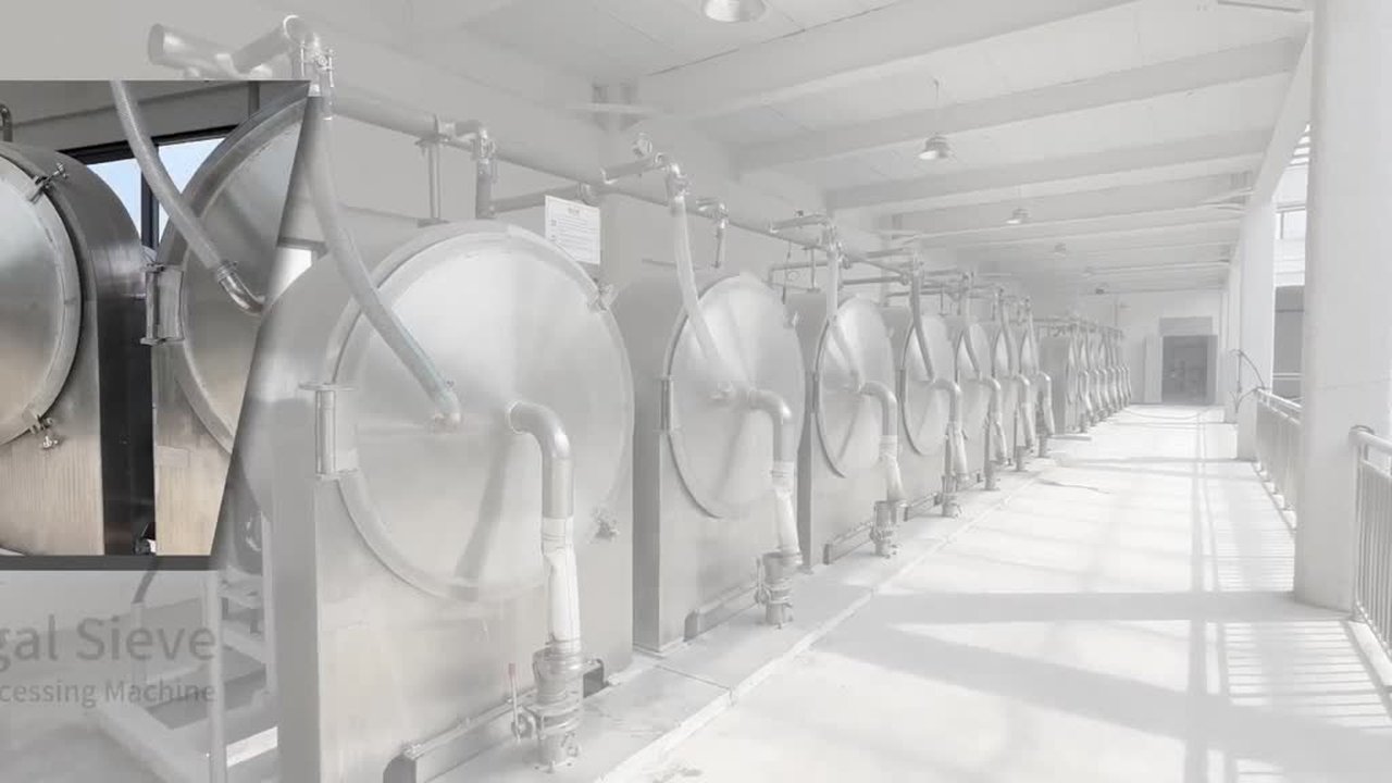 CHINA De automatische Droge het Zetmeeldunne modder van de Aardappelmaniok centrifugeert Zeefmateriaal te koop